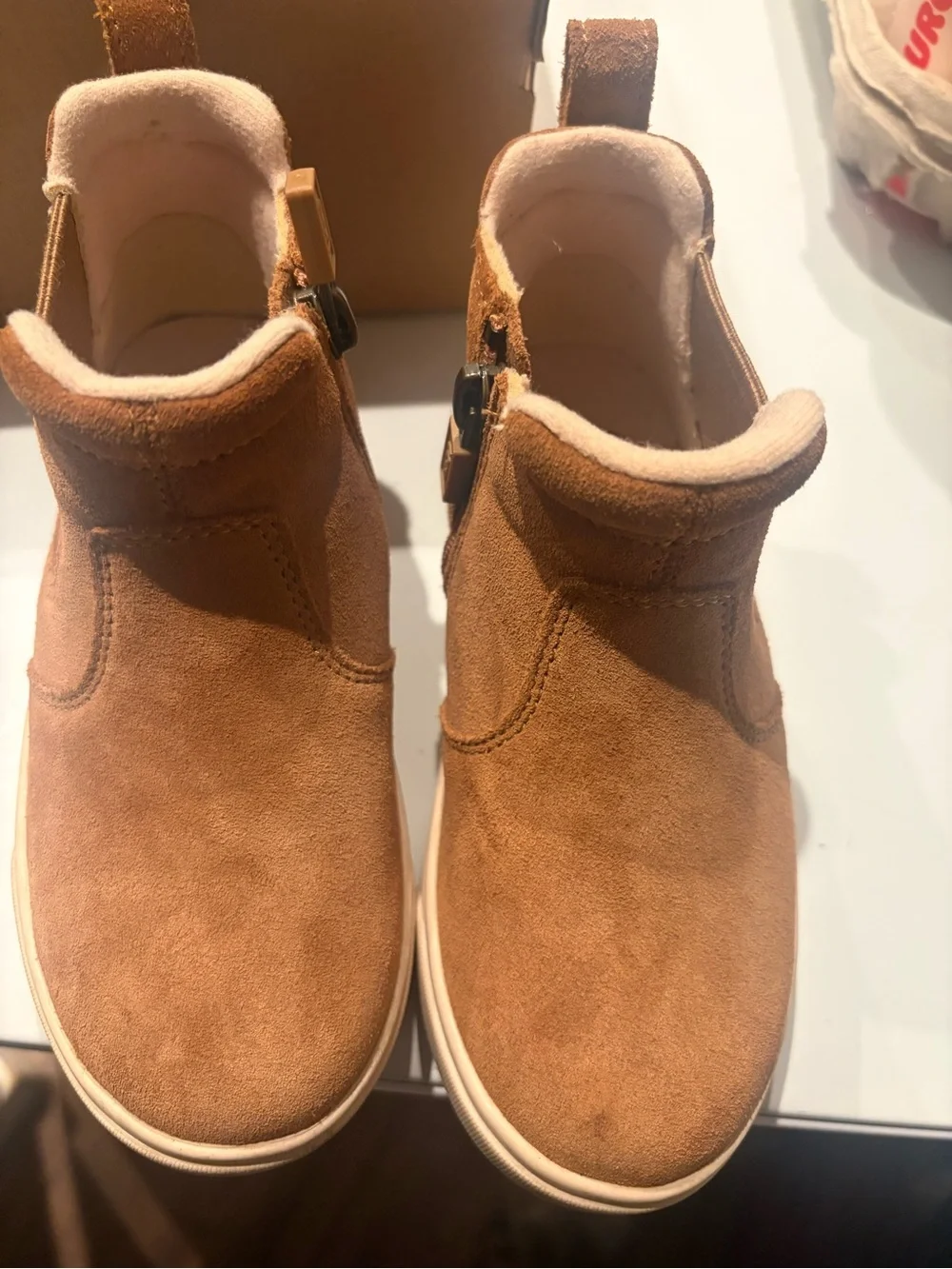 UGG Tan Kids Boots Gift Box